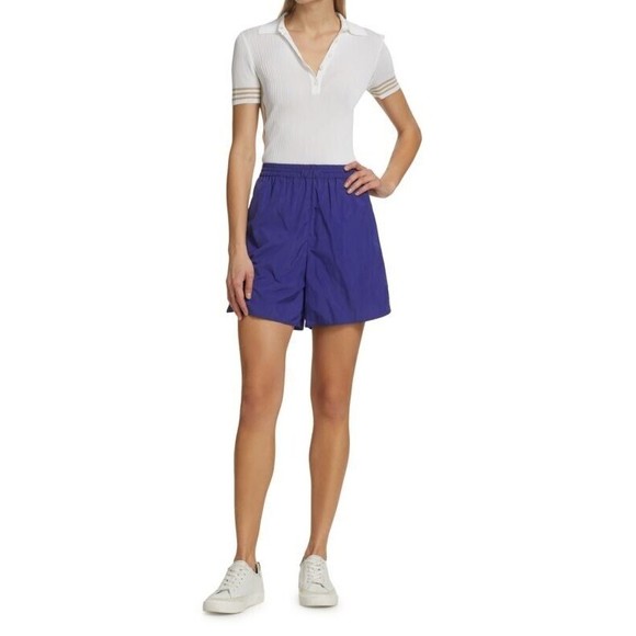 RAG & BONE Womens Penn Pull-On Shorts Blue/white Lightweight Size SmallNWT